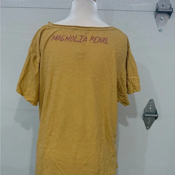 Magnolia Pearl Mustard Love Graphic Tee - Picture 3 of 3